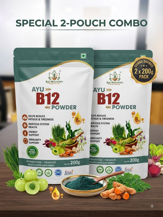 Organics Natural Vitamin B12 Supplement