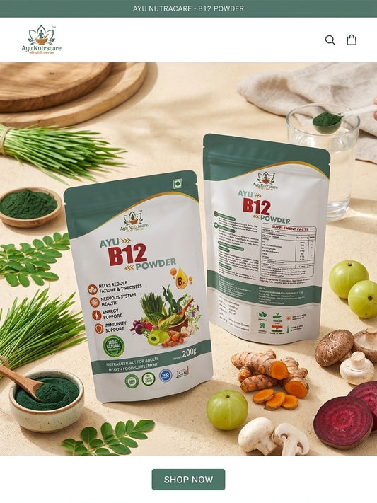 Vitamin B12 Organics Natural Supplement
